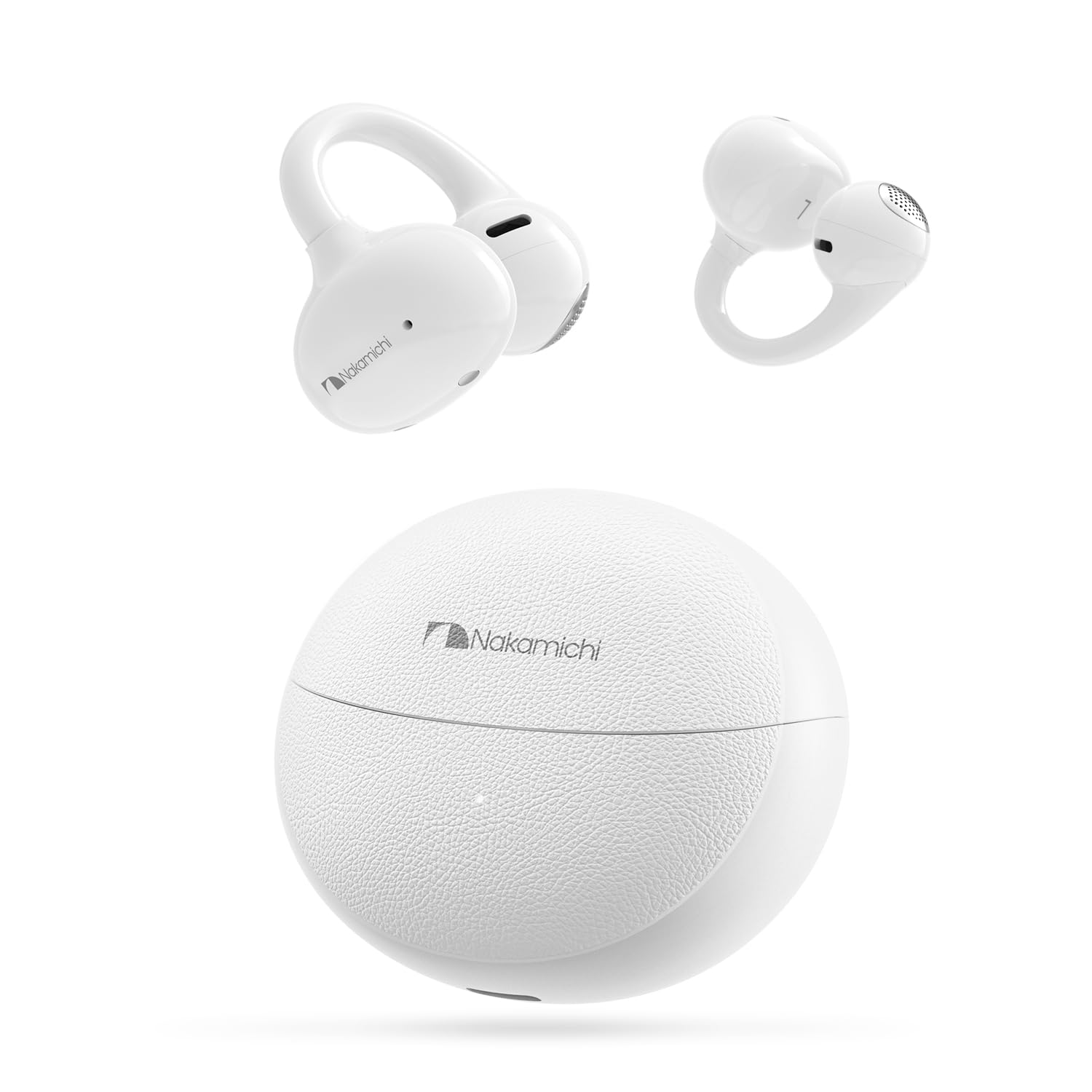 Amazon.co.jp: Nakamichi イヤーカフ型イヤホン Bluetooth 6.0 ENC