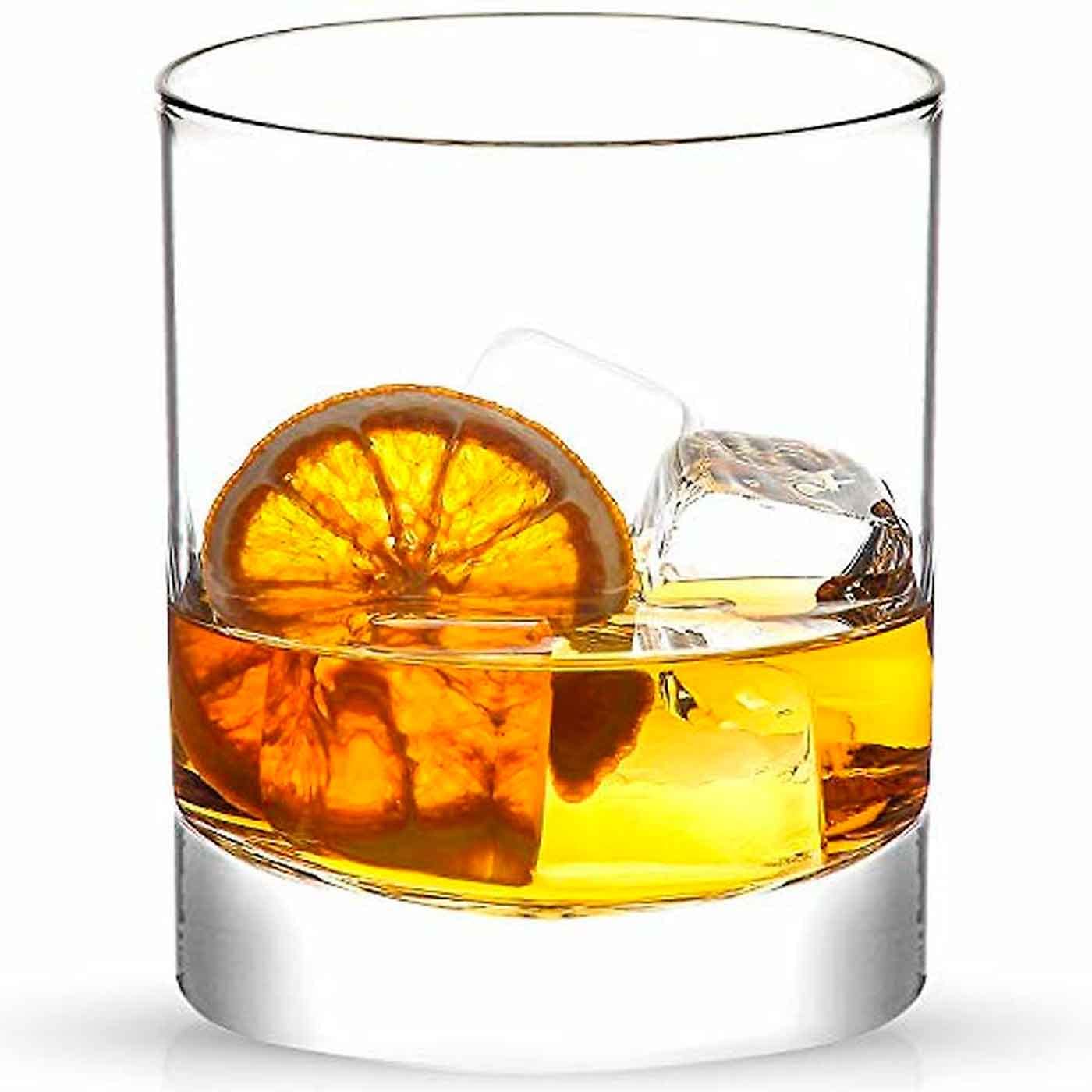 Tradineur Set 6 Bicchieri In Vetro Sorgun - Capacità 380 Ml - Base Spessa E Lavastoviglie - 4