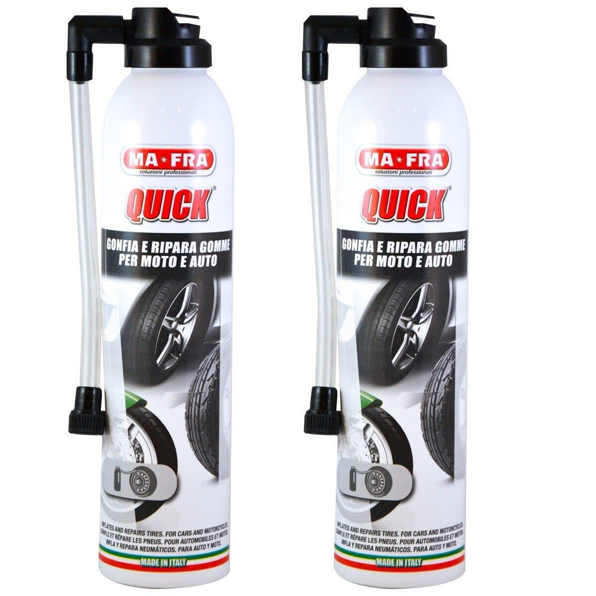 Mafra Quick Gonfia e Ripara Gomme Pneumatici 2X