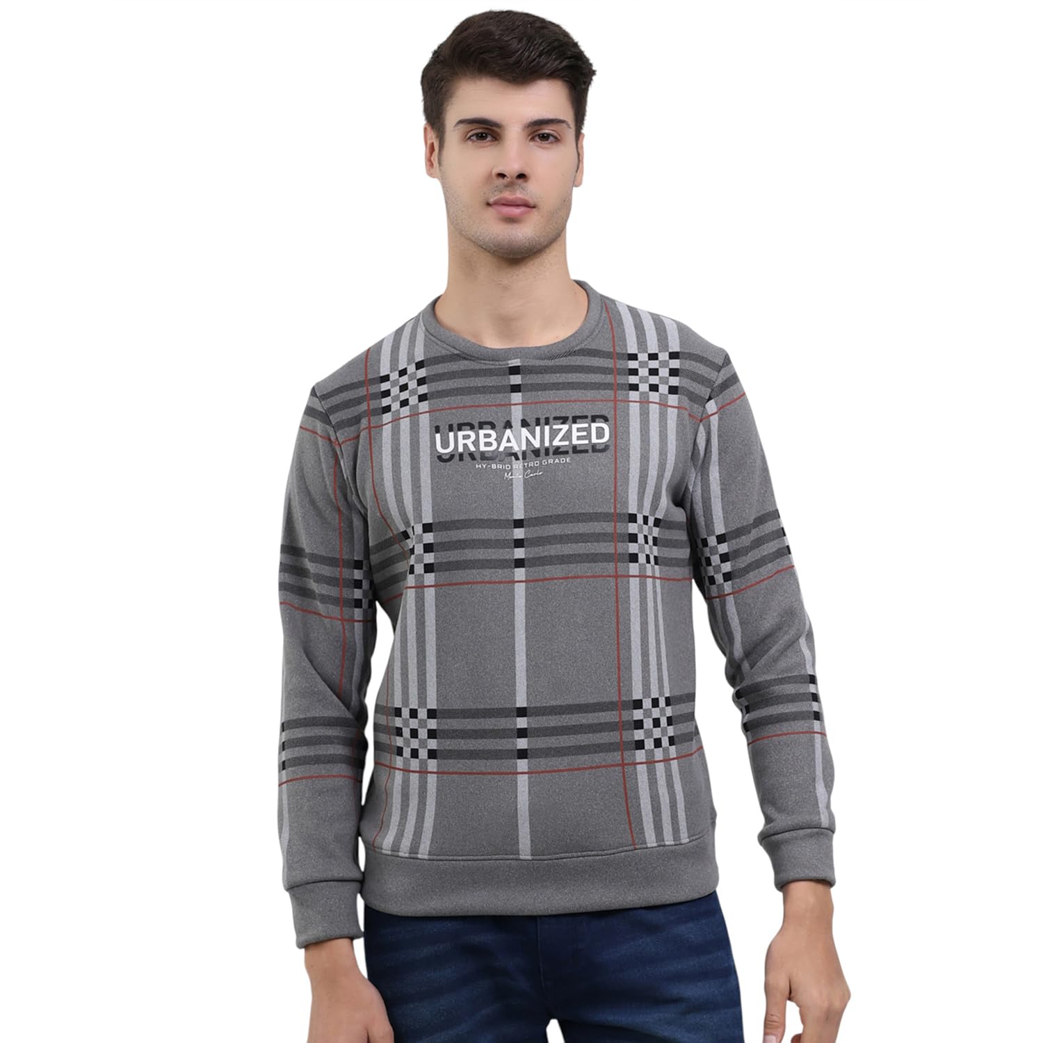 monte carlo Men Regular Fit Printed Round Neck Pull On Full Sleeve Winter Sweatshirt| Stylish Sweatshirt for Men | Soft Comfortable Casual Winter Wear for Men's (Pack of 1)-picture-35