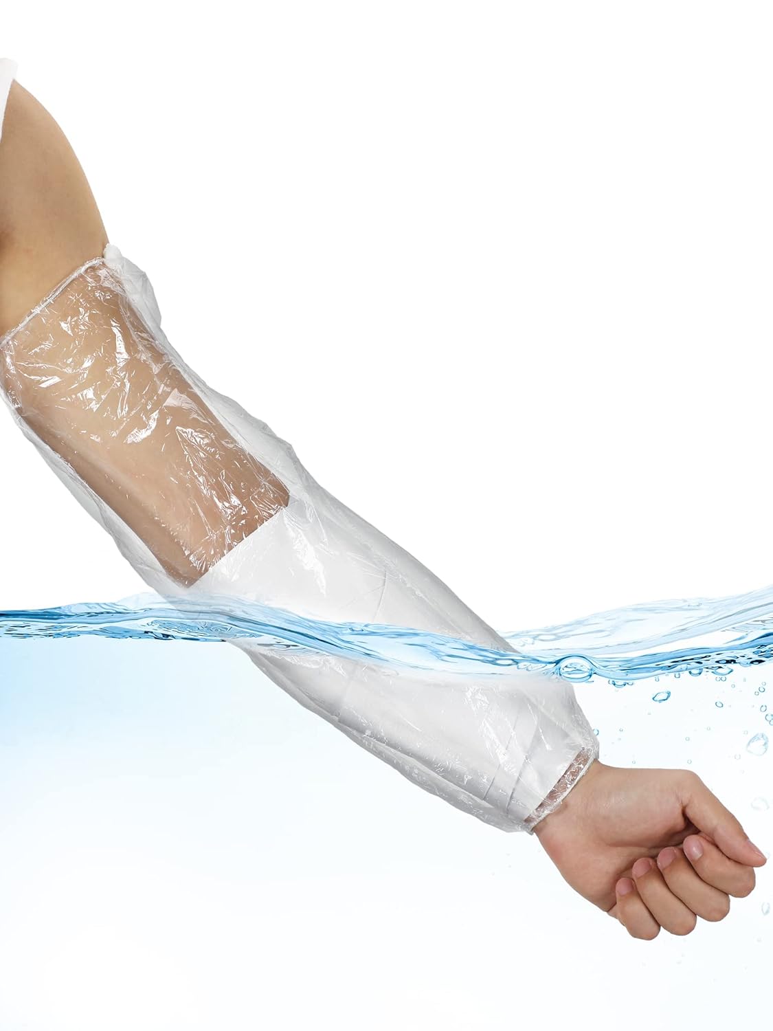 Sosation 50 Pcs Waterproof Arm Cast Cover for Shower Bath