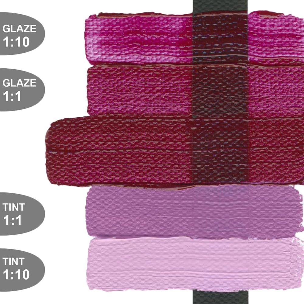 Golden Heavy Body Acrylic - Quinacridone Violet - 5oz Tube - Image 4