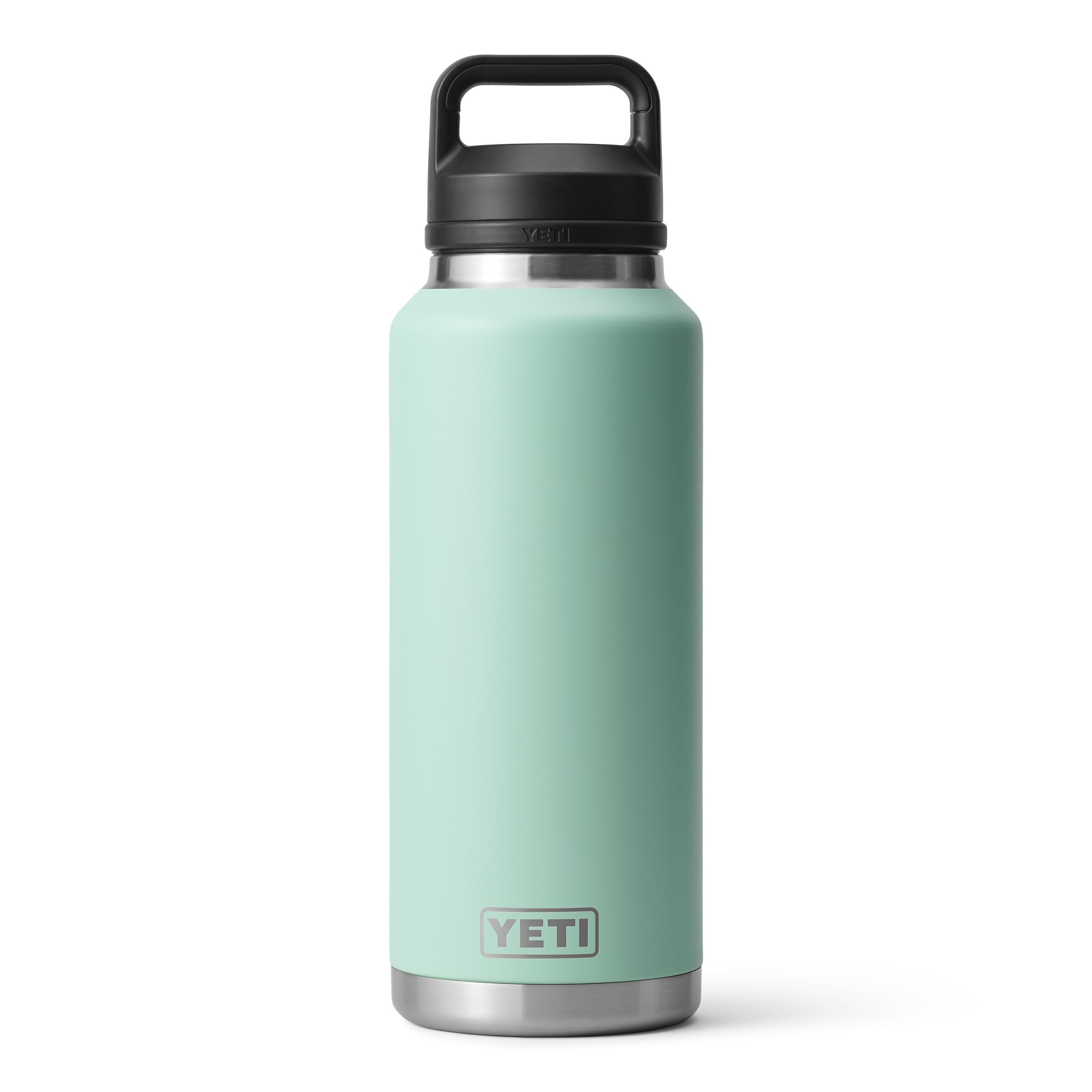Rambler 46 oz Bottle, Leakproof, Vacuum Insulated, Stainless Steel with Chug Cap, Seafoam