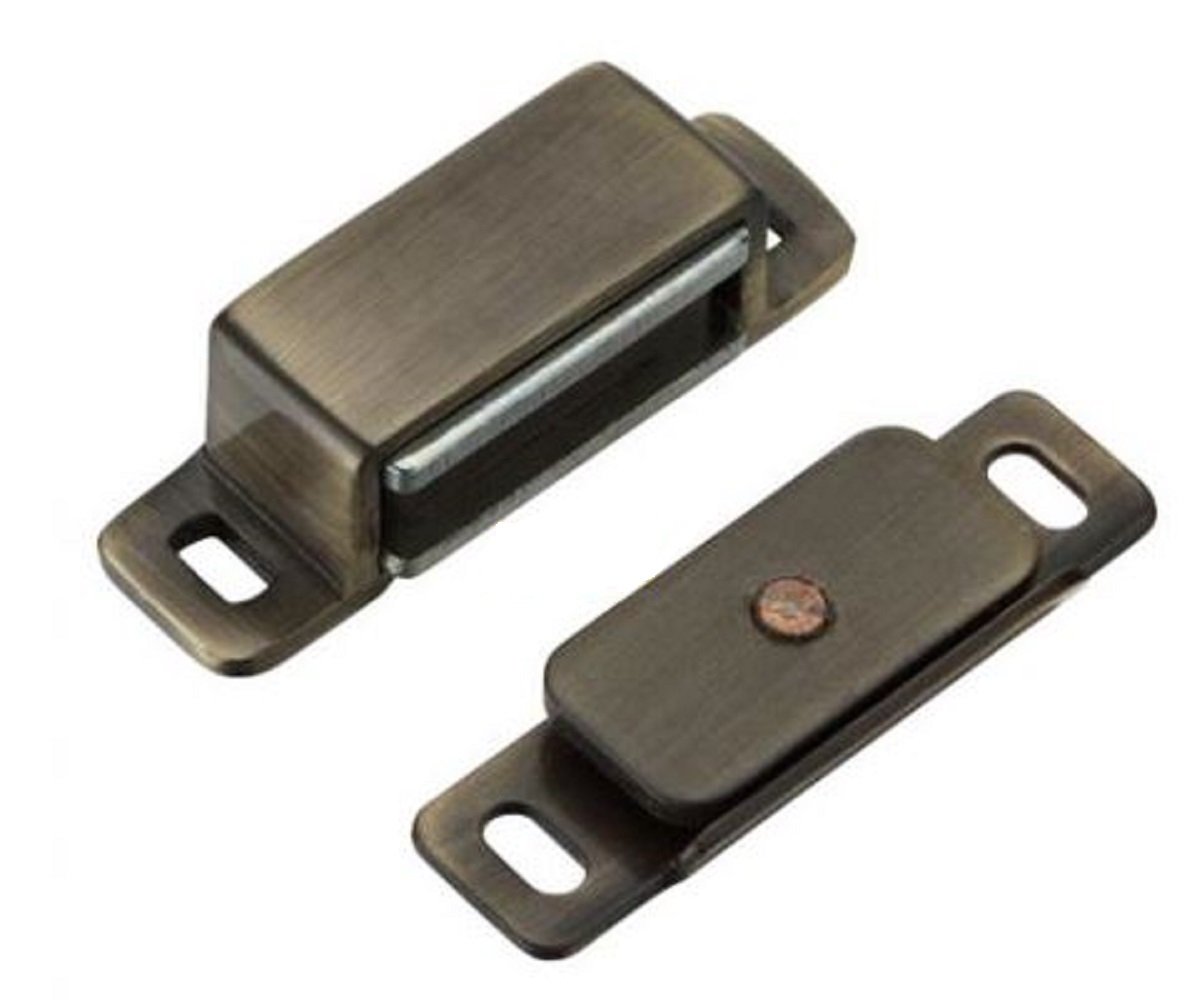 Chivrose Ltd Quality Heavy Duty Magnetic Catch with 6kg Pull Rating + Screws (Bronze)