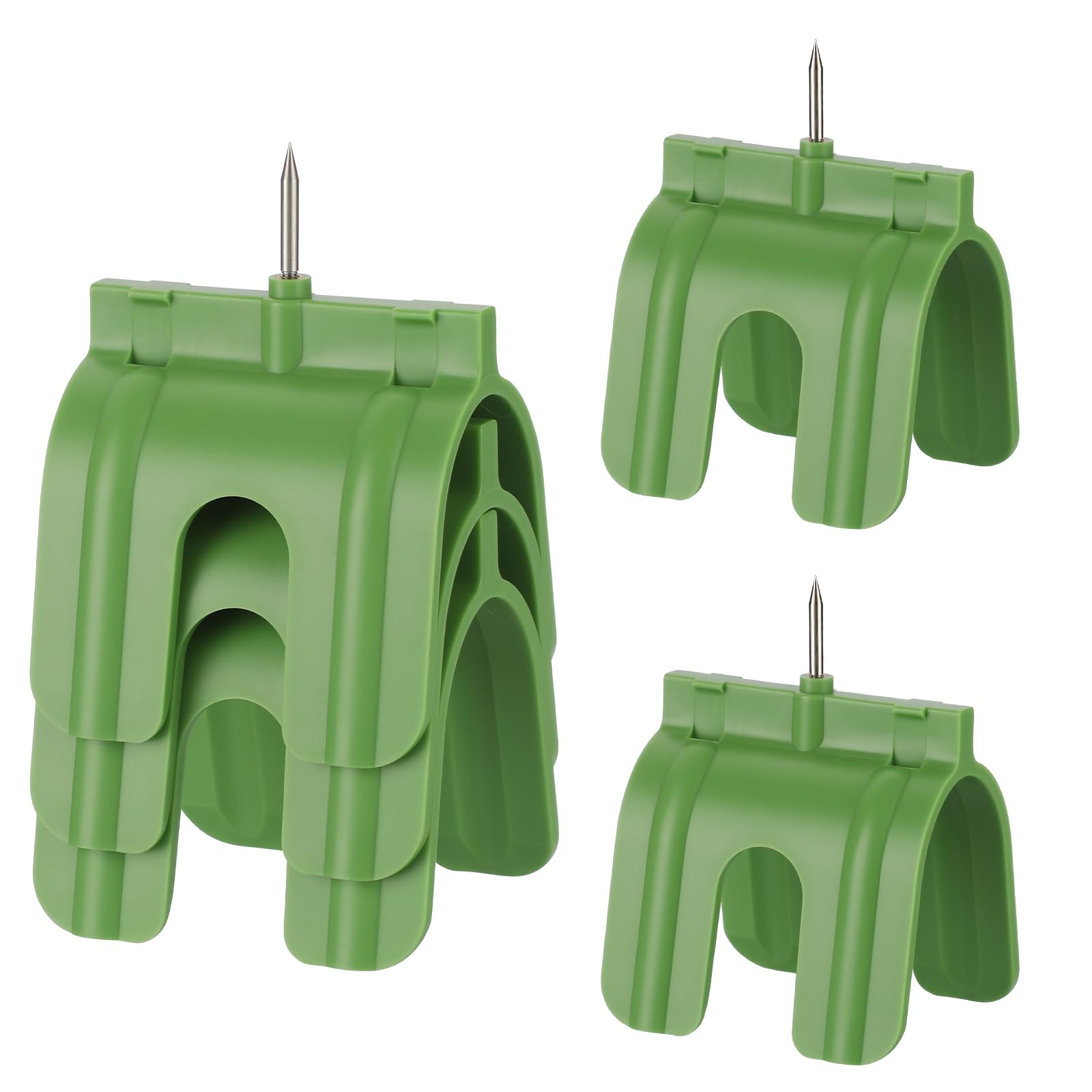 OwnMy 5PCS Drywall Outlet Markers for Drywall Installation No Measuring Needed Drywall Marking Tools for Electrical Outlets, Drywall Outlet Box Marking Locators Drywall Wire Protection Tools, Green