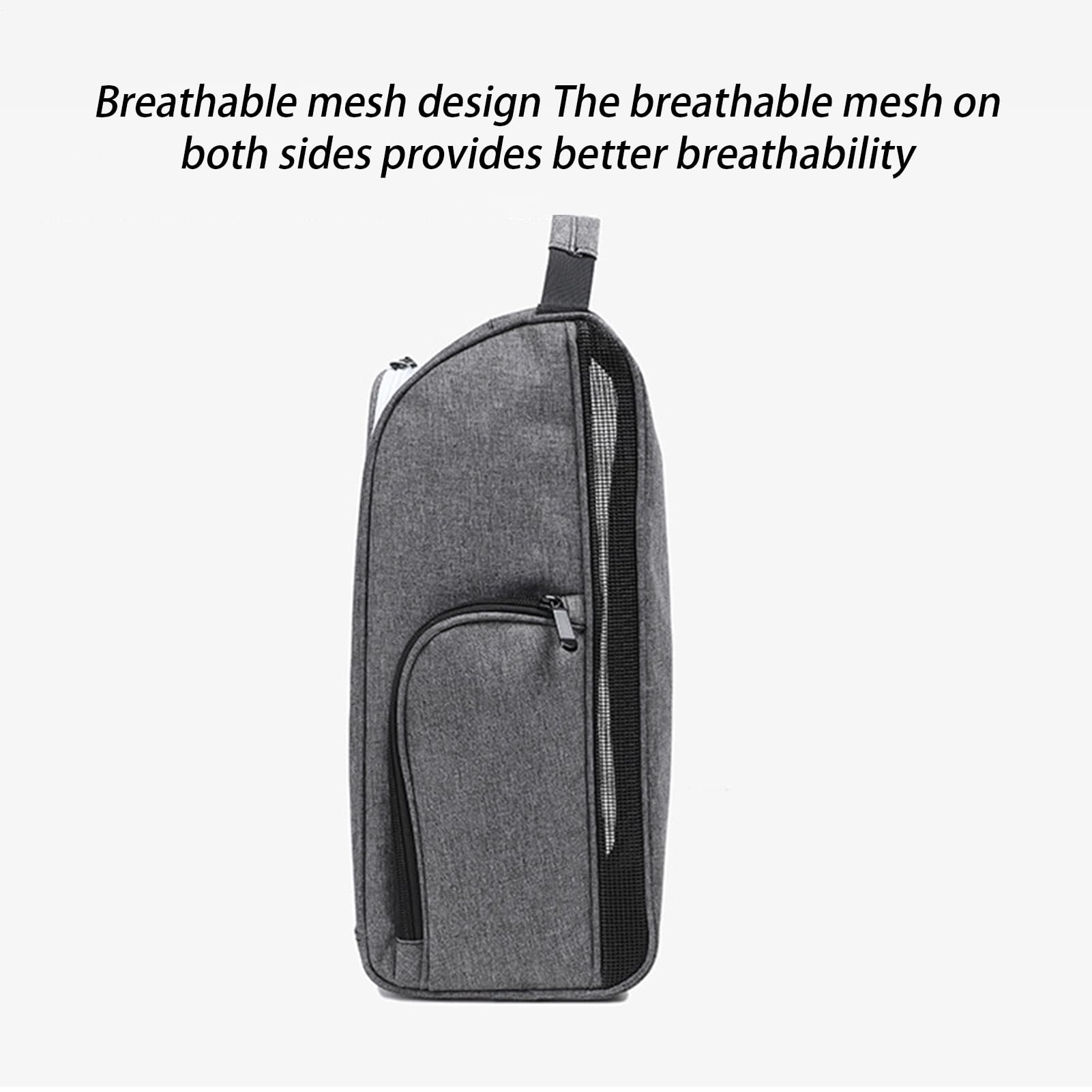 Bolsa De Almacenamiento para Zapatos De Golf - Organizador de Zapatos Deportivos de Golf con Asa,Funda Transpirable para Organización Exterior, Fitness, Viaje, Campo de y Vestuario