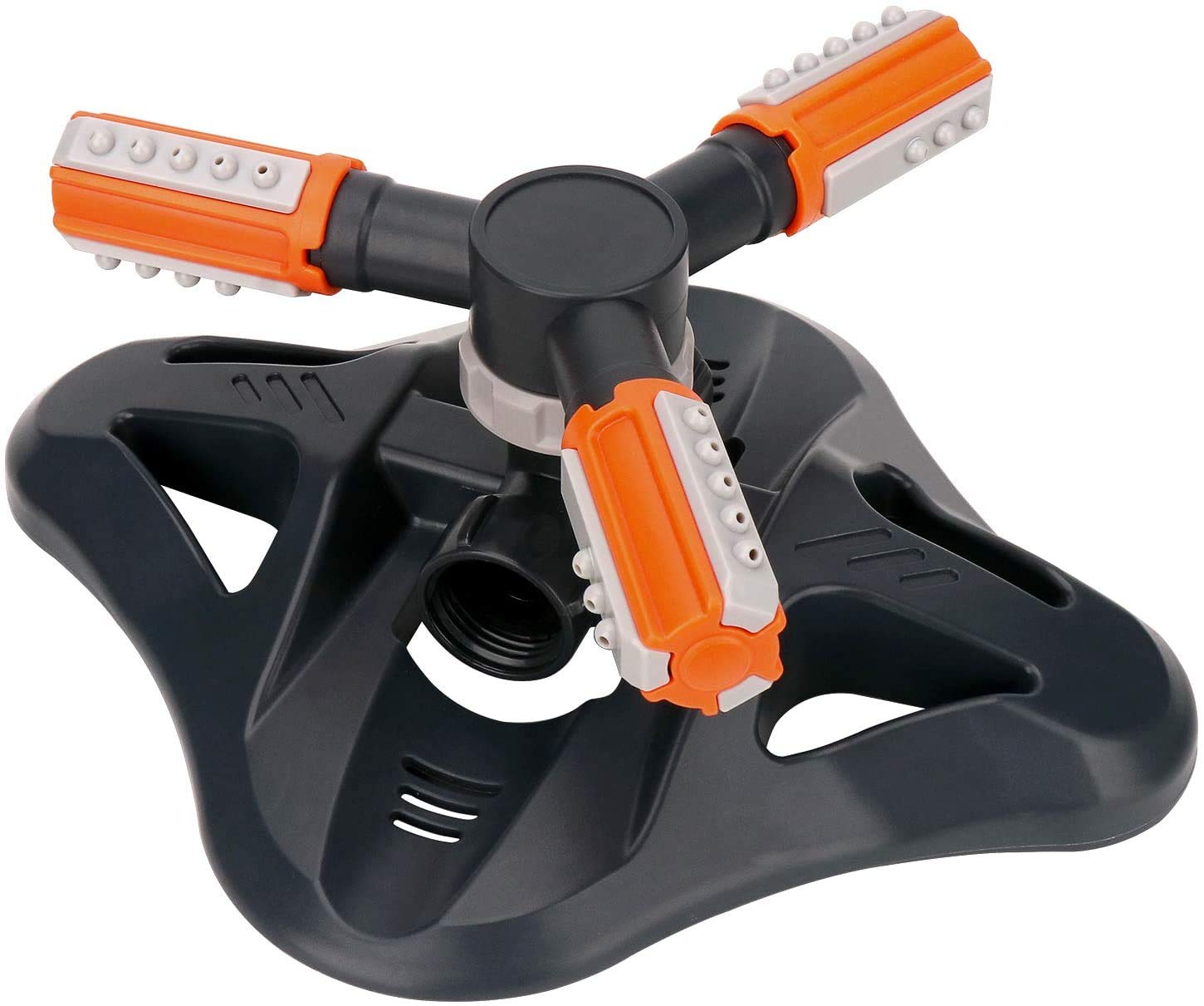 HARI - Garden Sprinkler 2020 Update, Automatic 360 Rotating Lawn Sprinkler, Large Area Coverage for Yard and Lawns, Adjustable Water Sprinklers