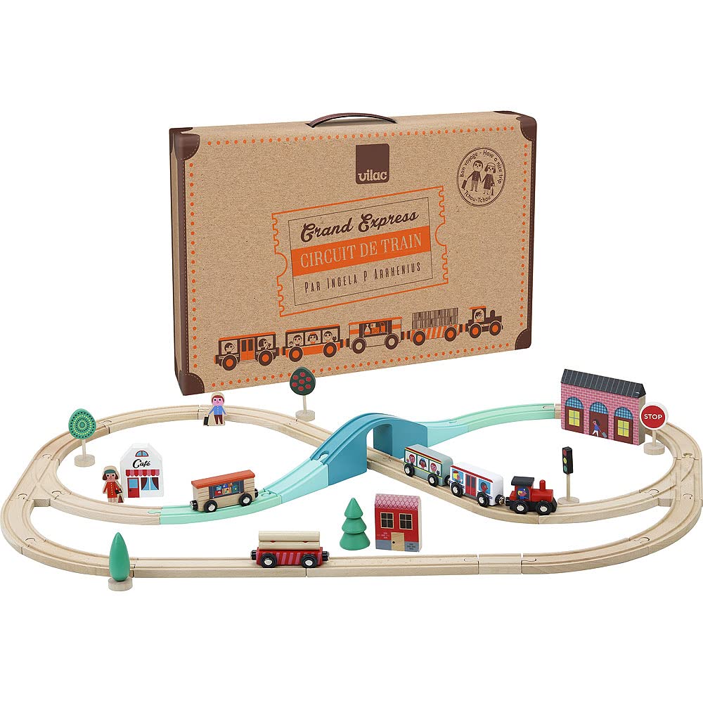Circuit train de la ville - Jeux et jouets Okoïa - Avenue des Jeux Circuit train de la ville - Jeux et jouets Okoïa - Avenue des Jeux