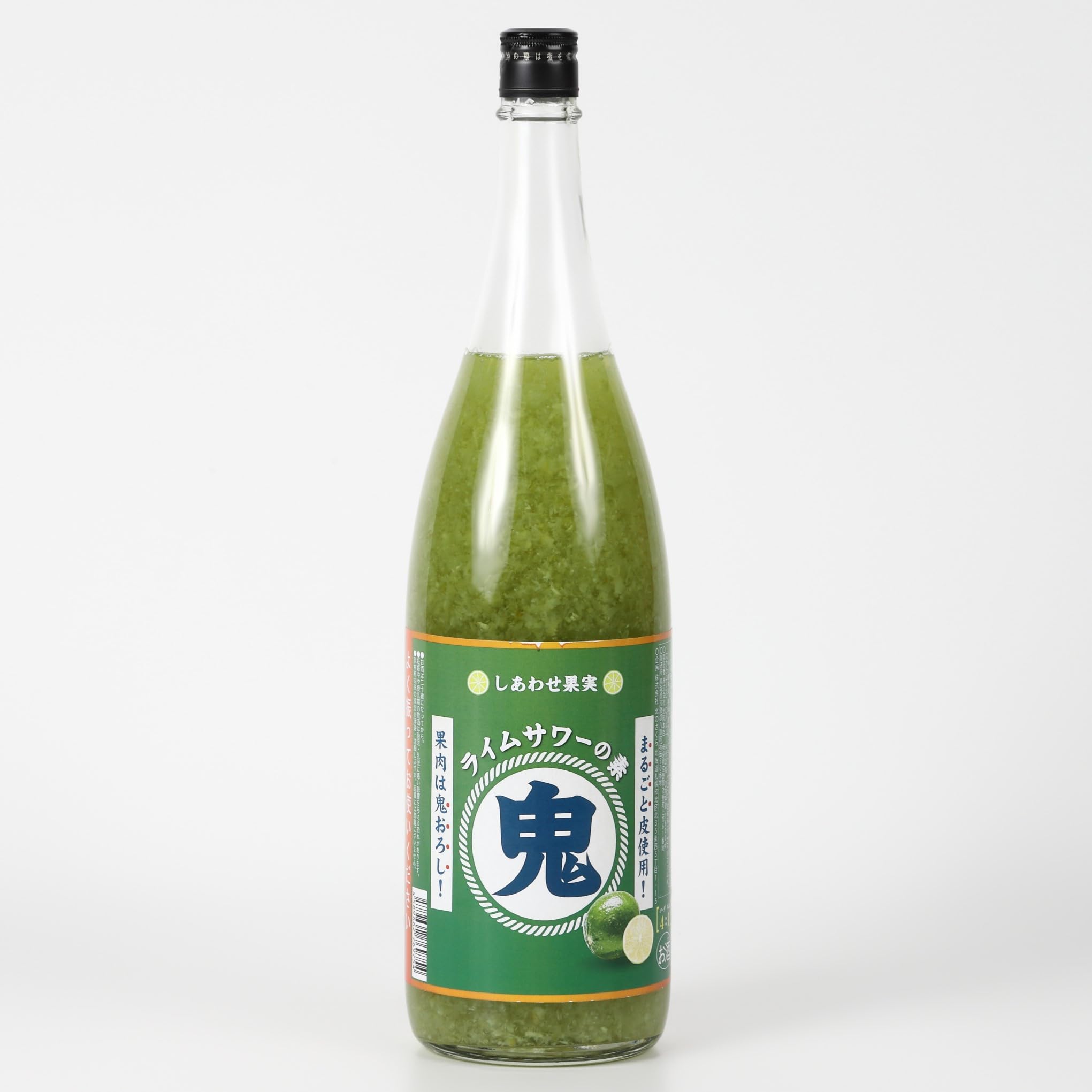 Amazon.co.jp: しあわせ果実 鬼おろし サワーの素 ライム 1800ml 北の