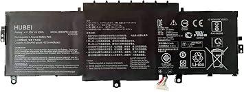 C31N1811 C31POJ5 Laptop Battery Replacement for Asus ZenBook 14 UX433F UX433FA UX433FN RX433F RX433FA RX433FN BX433F BX433FN U4300F U4300FA U4300FN Deluxe13 Deluxe14 UX433FN-A6145T Series11.55V 50Wh