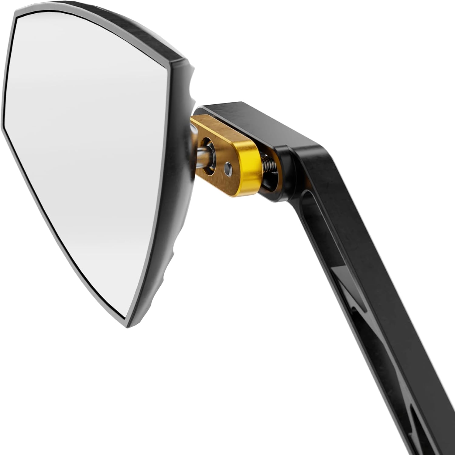 301-4904 Wave Mirror -Black/Gold
