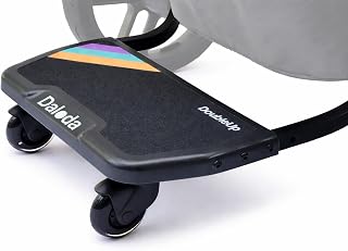 DoubleUp Toddler Board Compatible with UPPAbaby Vista (2015+) – Adjustable Ride-On Stroller Board for Toddlers – Easy Fold & Secure Fit