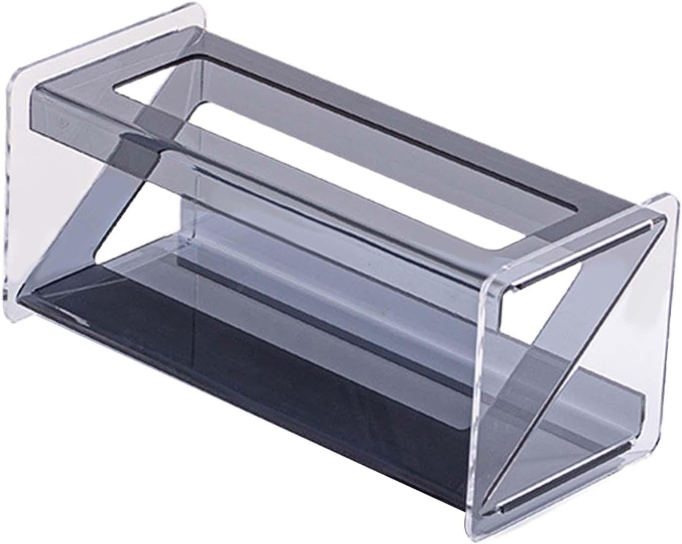 Amazon.co.jp WeiLaiKeQi 家庭やオフィス向けのリモートコントロールキャディデスクトップストレージソリューション, グレー ホーム＆キッチン