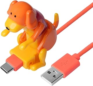 Dog Charging Cable Mobile Phone Charging Data Transmission | Cellphone Charger Cord for Men Women Travelers Tech Lovers Home Office Travel Camping Picnic Car Gym Backpacking