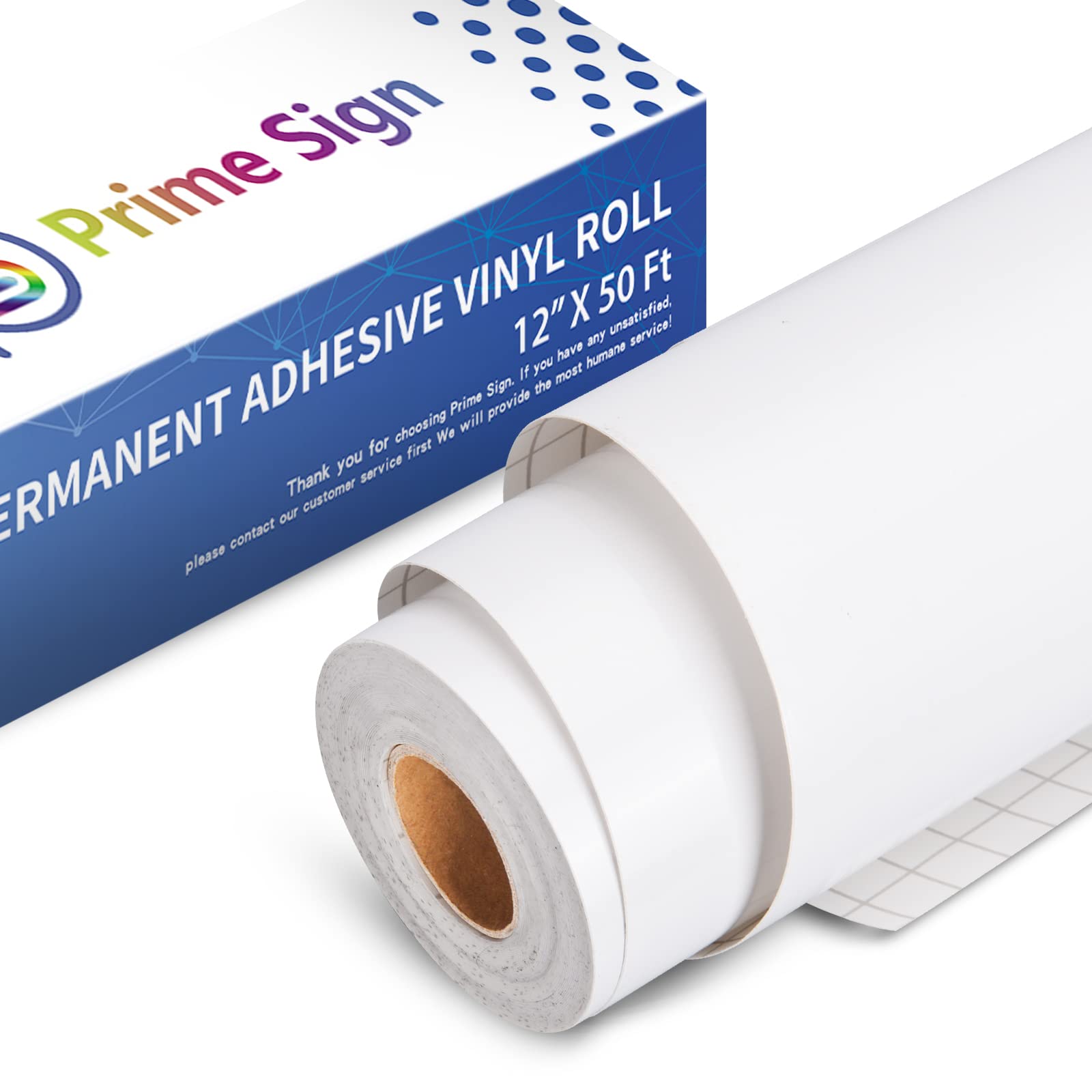 Buy Matte White Permanent Vinyl for Cricut 12" x 50 FT Outdoor Self