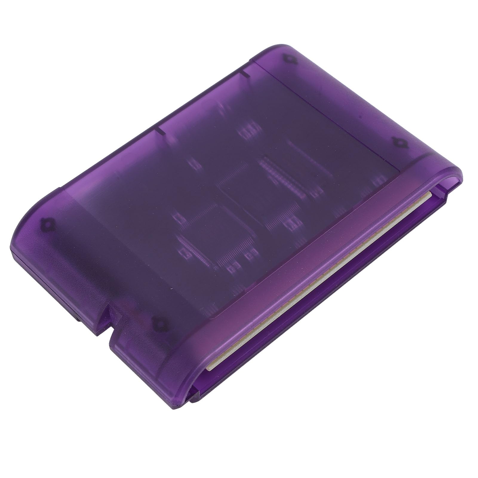 Irfora Cassetta Video per Giochi Scheda di Gioco Versatile 3000 in 1 per Mega Drive Scheda di Memoria da 8 GB Cassetta Gioco Trasparente, Ampia compatibilità Giochi MD1 MD2 MD3 CD X 32X, Regionali