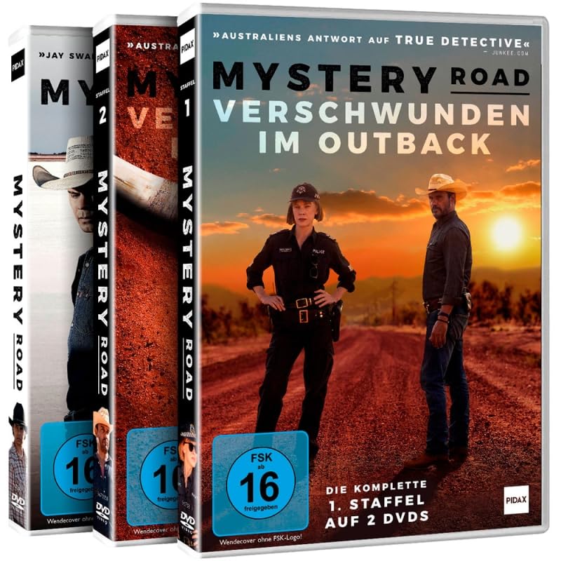 Mystery Road - Die komplette 18 teilige preisgekrönte Krimi Serie (Verschwunden im Outback + Origin) Gesamtedition - Staffel 1 bis 3 [6 DVDs]