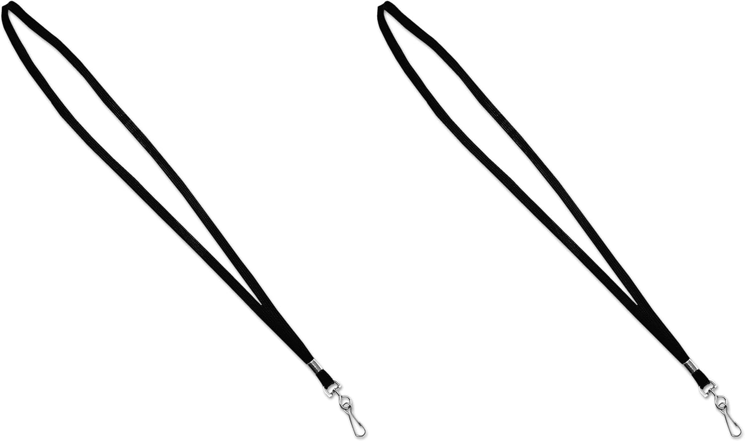 Advantus 36" Deluxe Lanyard with J-Hook (Pack of 4)