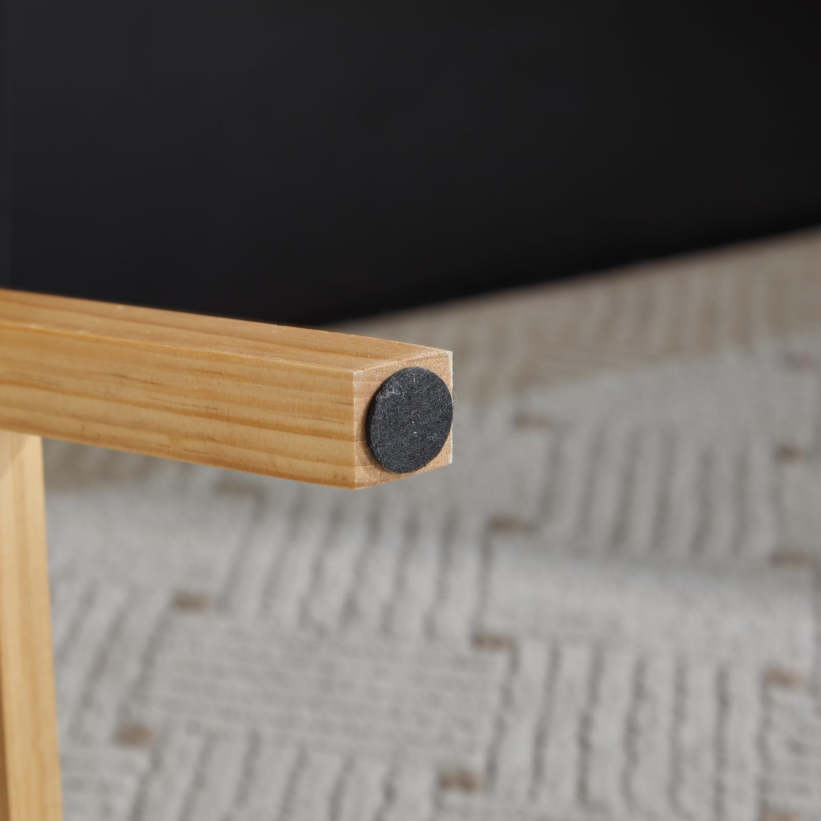 Bonnlo 2er Set Barhocker aus Kiefernholz mit Sattelsitz - Robuste & Langlebige Konstruktion, Ergonomischer Sattelsitz für Maximale Bequemlichkeit, bis 120 kg für Küche, Bar & Terrasse, Naturholzfarbe
