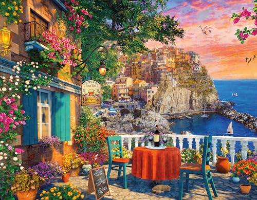 Ceaco – Puzzle Multipack 4 en 1 International Travel de 500 piezas | Arte de Dominic Davison, Hecho en USA, Cartón reciclado, Tamaño terminado 18 x 14 in, Incluye póster, Arte enmarcable, Ideal para regalo miniatura 6