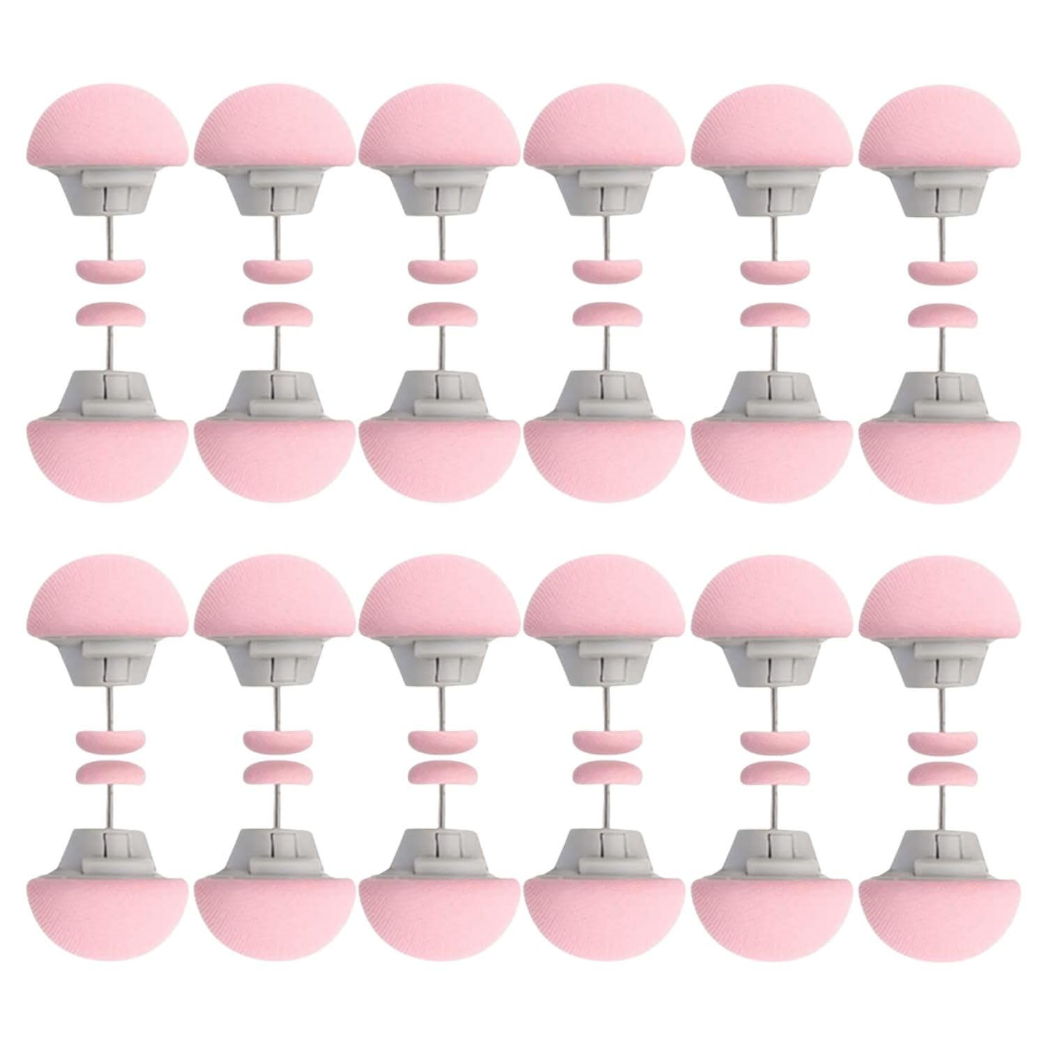 Seenoz Duvet Cover Clips, Prevents Comforter from Shifting in Cover, Comfortable Duvet Holder Clips, Double Sided Pin Duvet Button, Comfortable Duvet Holder Clips (24, Pink)-image-43