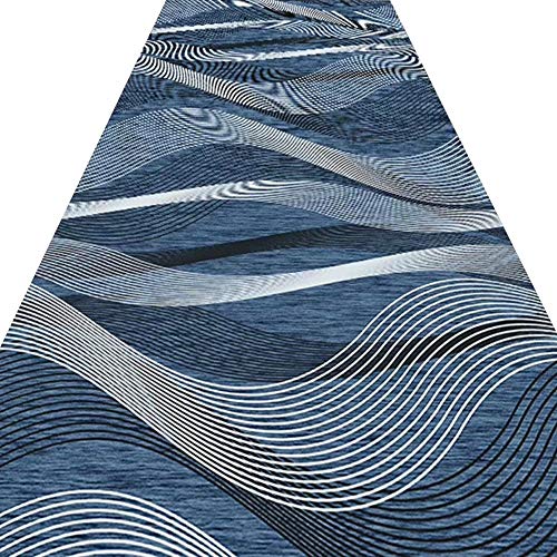 Tapis couloir moderne polyester respirant 0.8x1.2m résistant humidité