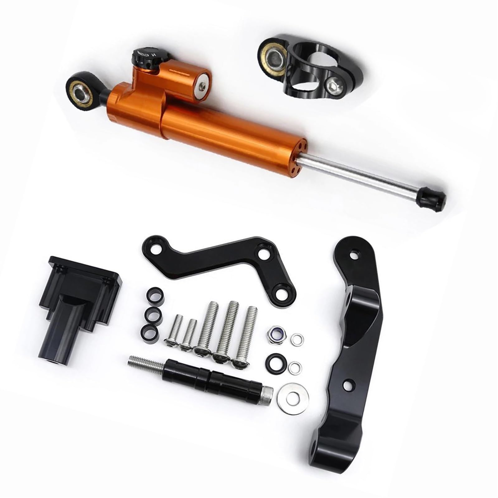 Amortisseur de direction carbone et support premium pour MT03 2023