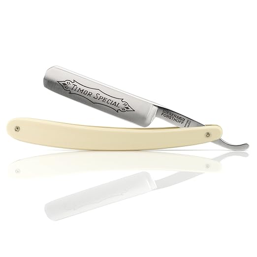 Amazon.com: Timor Straight Razor, Carbon Steel Blade 5/8