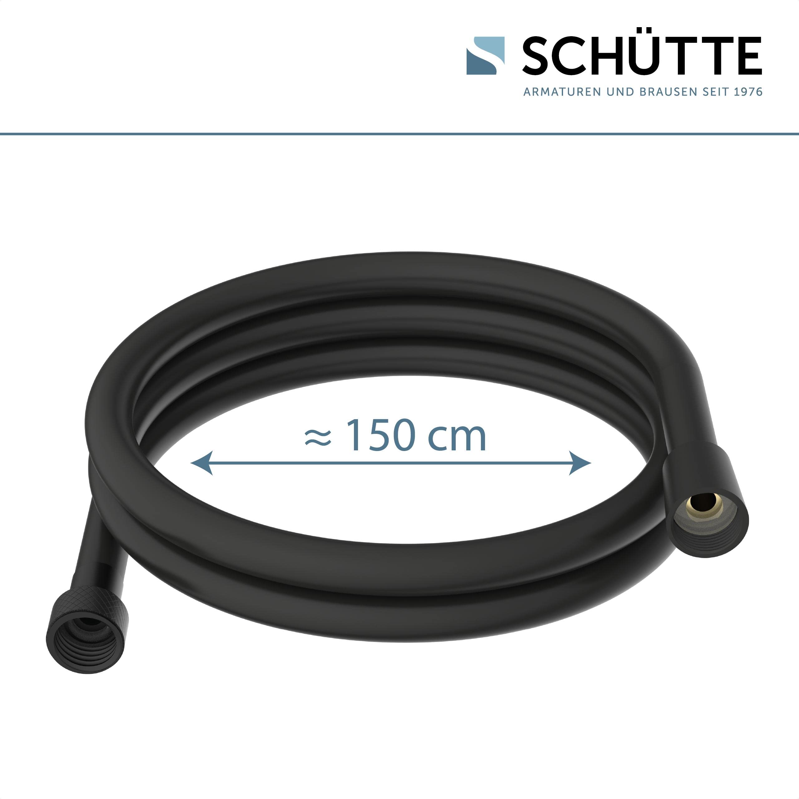 Schütte 63877 Black 1.5 m Twist Protection 150 cm Length Made of Plastic - Image 3