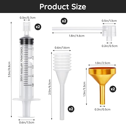 Miniatura 2 de Segbeauty 0.17oz Herramientas de Bomba de Recarga de Perfume, Kit de 8 Piezas de Herramientas de Dispensador de Perfume para Transferencia, Incluye