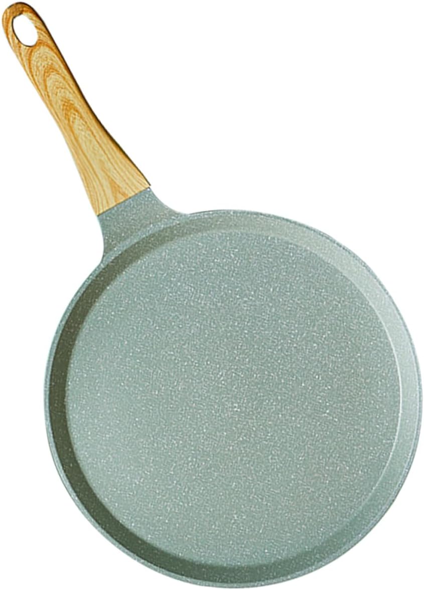 Alipis Flat Bottom Pancake Pot Non Stick Egg Pan Cooking Pan Egg Omelette Maker Easy to Clean