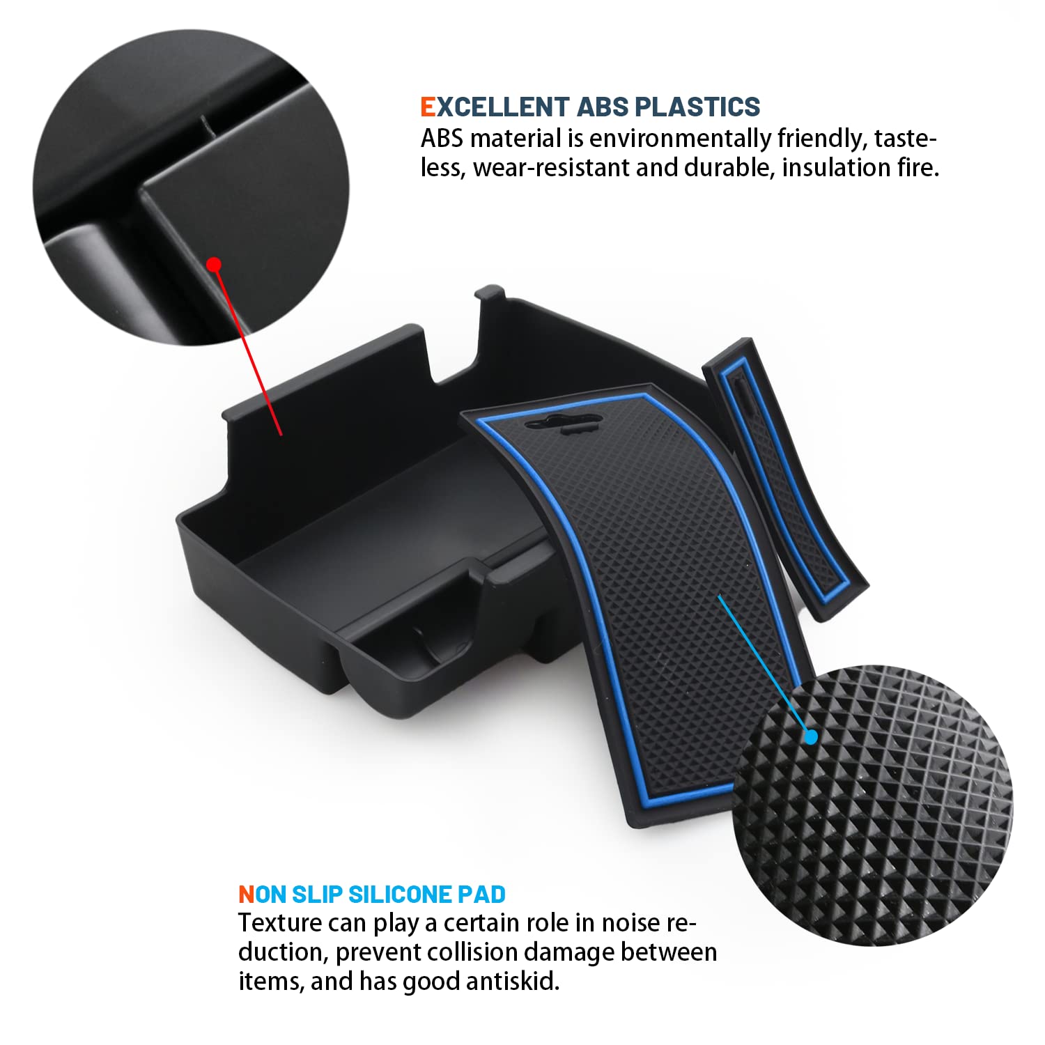 For Jeep Compass MP 2017-2025 Car SunGlasses Storage Box ABS Front Glasses Eyeglasses Organizer Glasses Holder Cage Multifunctional Stowing Tidying Accessories