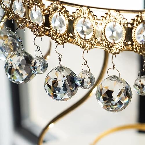 H&D 10Pcs 30Mm Clear Crystal Ball Feng Shui Lamp Prism Rainbow Suncatcher Wedding Decor Ceiling Lamp Lighting Hanging Drop Pendants #TOP3