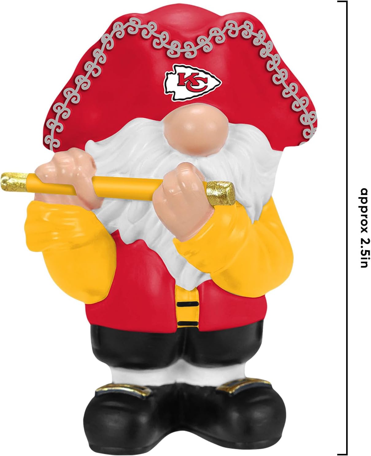 FOCO Kansas City Chiefs NFL 3 Pack Americana Mini Gnome Set