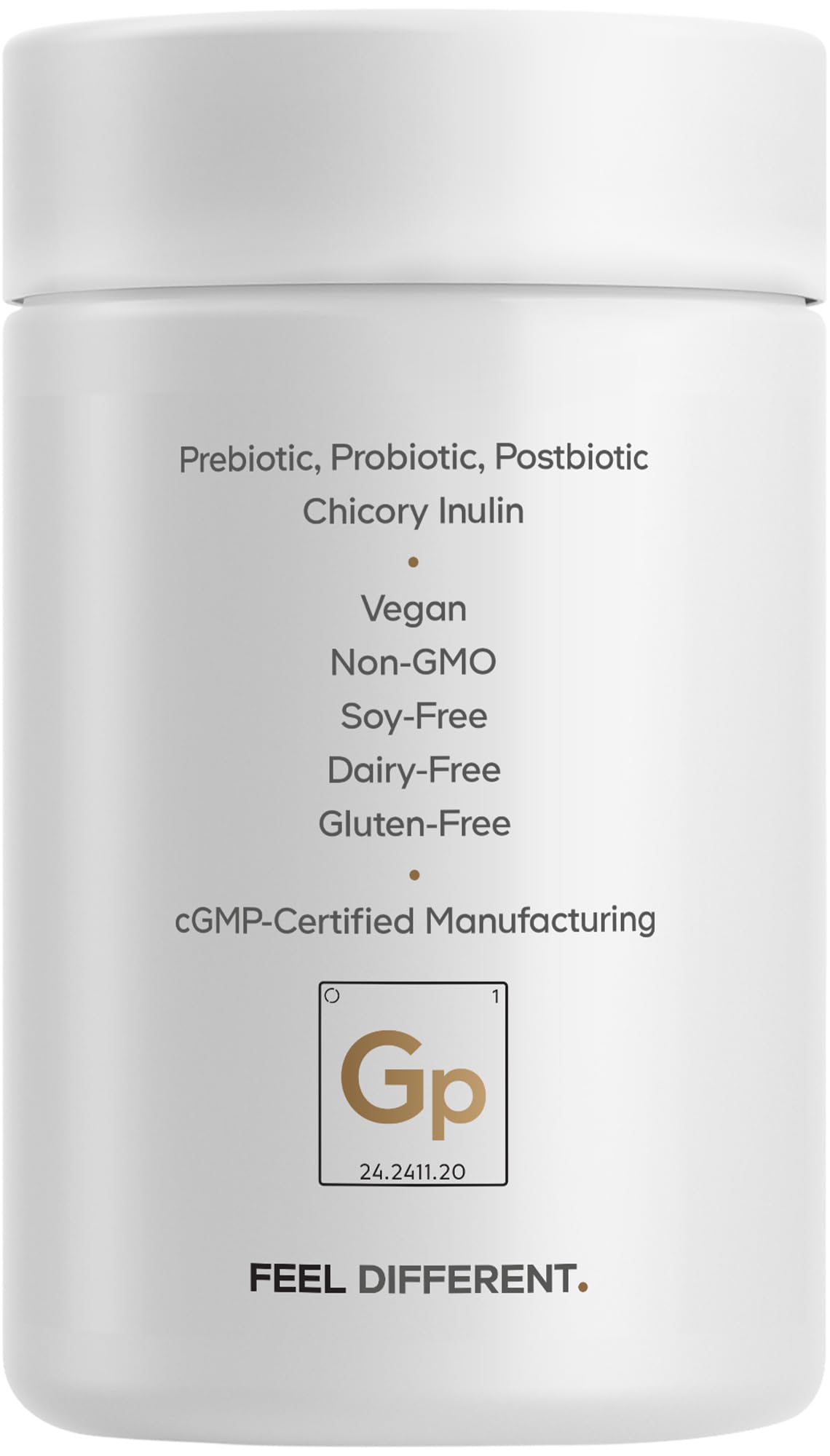 Codeage GLP-1 Probiotic+ - Live Probiotics Akkermansia, Clostridium, Bifidobacterium, Chicory Inulin Probiotic, Prebiotics & Postbiotics Supplement - 500 Million AFU - 30 Capsules