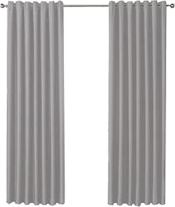 Dreamscene Eyelet Blackout Curtains PAIR Of Thermal Ring Top Ready Made Luxury E - Foto 12