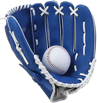 ZJchao Baseball Glove for Left Hand, PU Thickened Softball Glove Slowpitch Baseball Gloves Size 9