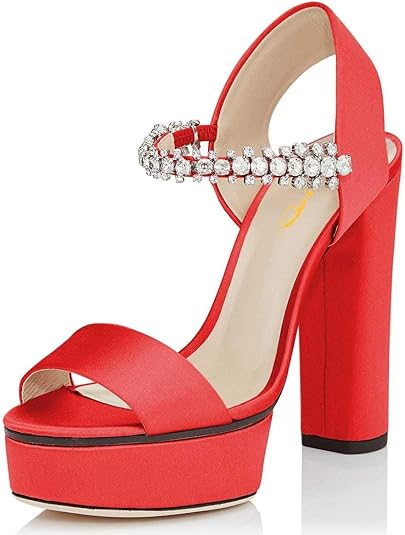 Amazon.com | XYD Women Sexy Open Toe Strappy Platform