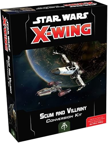 Star Wars X-Wing 2 edición Juego de miniaturas Juego de escoria y villanía - Juego de estrategia para adultos y niños, a partir de 14 años, 2
