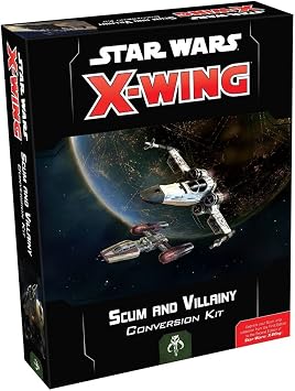 Star Wars X-Wing 2nd Edition Miniatures Game Scum and Villainy CONVERSION KIT - Strategy Game for Kids & Adults, Ages 14+, 2 Players, 30-45 Minute Playtime, Made by Atomic Mass Games