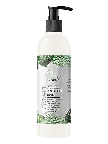 Acondicionador hidratante intenso para cabello natural, cabello rizado, cabello rizado, cabello 4c - contiene aloe vera, glicerina vegetal kosher,