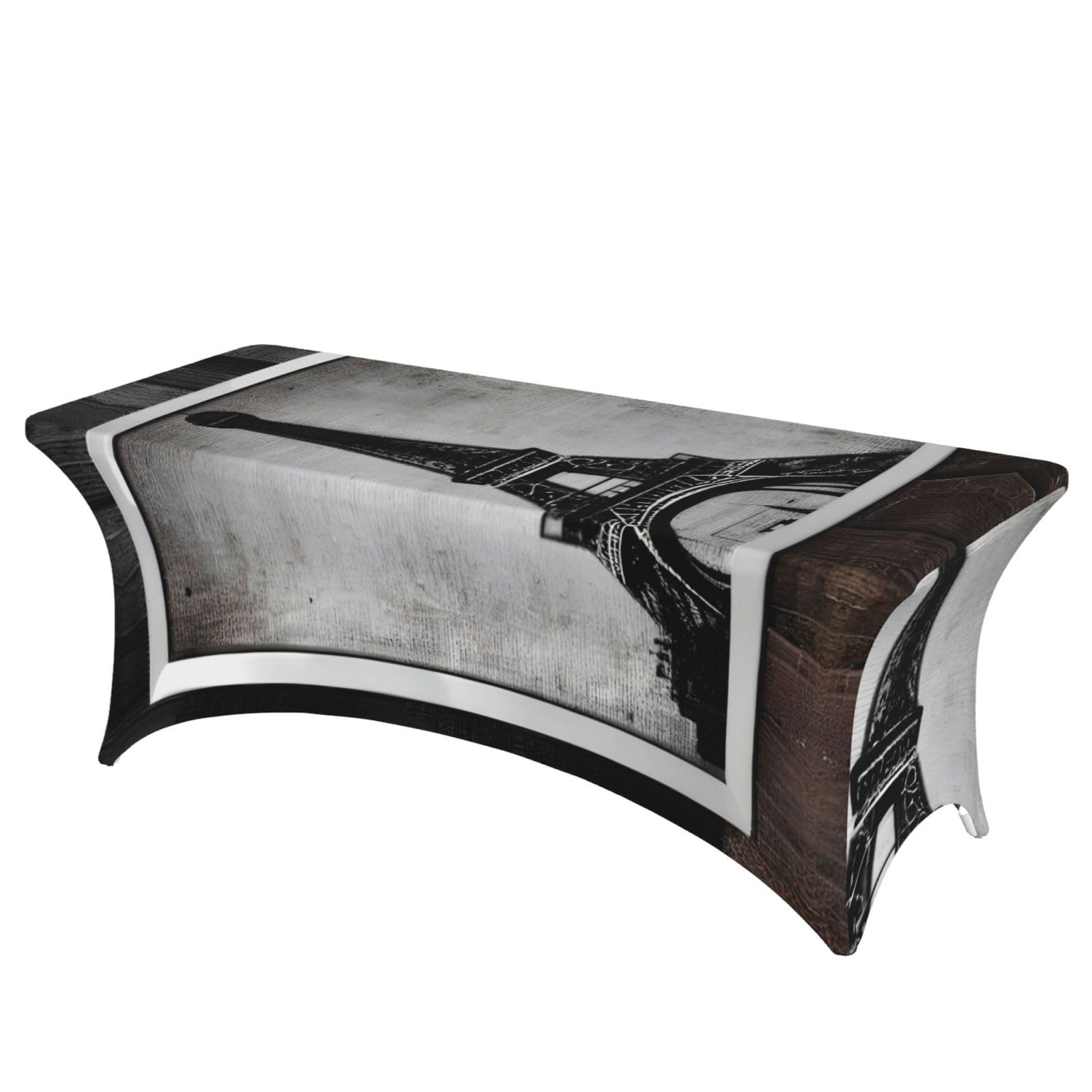 Nappe rectangulaire extensible facile à nettoyer grande table