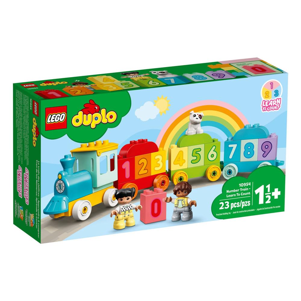 LEGO Duplo My First Number Train, Learn to Count 10954 Building Toy (23 Pieces), Multi Color (B08W5FV9GN) Amazon Price History, Amazon Price Tracker