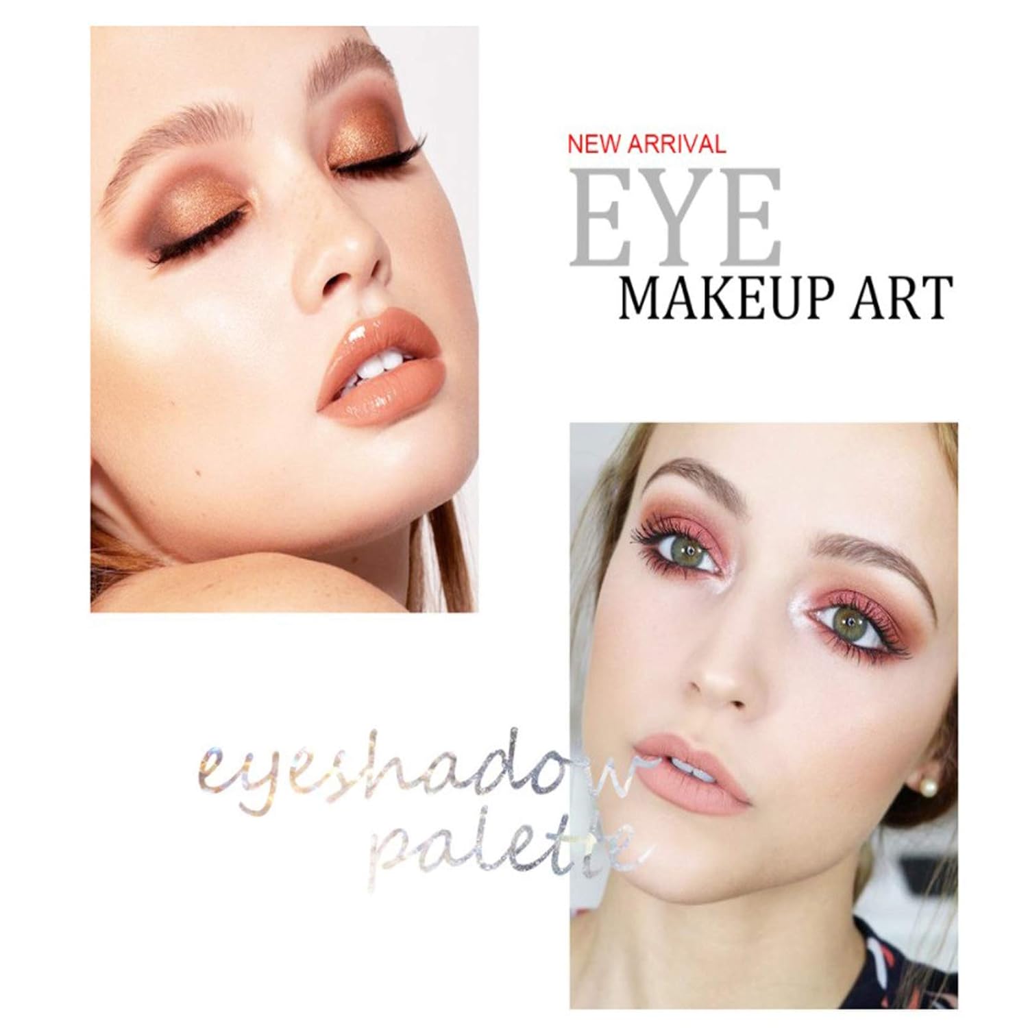 120 Nude Eyeshadow Palette, Beauty Makeup Palette Multicolor Combinable Highly Pigmented Warm Color Cosmetic Sweatproof Matte Pearl Shimmer Makeup Shadow Palette Professional for Women #4 - Image 5