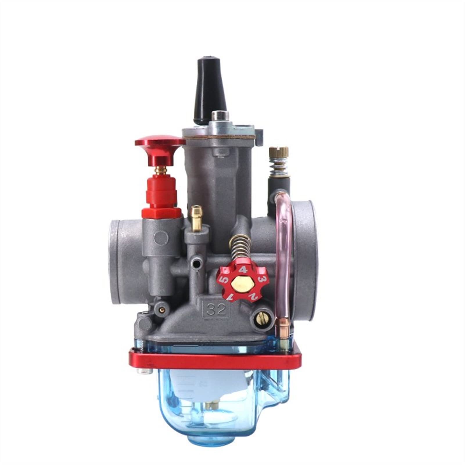 Motocicleta para Carburador Keihin 28mm 30mm 32mm 34mm Repostaje De Alta Velocidad 4T PWK Carb Fit 4T 50cc A 300cc Carburador para desbrozadora (Color : 34mm 2)