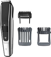 Philips Norelco Series 5500 BT5511/49 Beard Trimmer & Hair Clipper - 40 Lengths, Cordless, DualCut Blades, Washable
