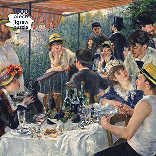 Adult Jigsaw Puzzle Pierre Auguste Renoir: Luncheon of The Boating Party: 1000-Piece Jigsaw Puzzles