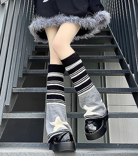 Image of Sexybody Women's Leg Warmers Fashion Knit Warmers Long Socks Cute Y2K Kawaii Japanese Lolita Harajuku Accessories for Girls