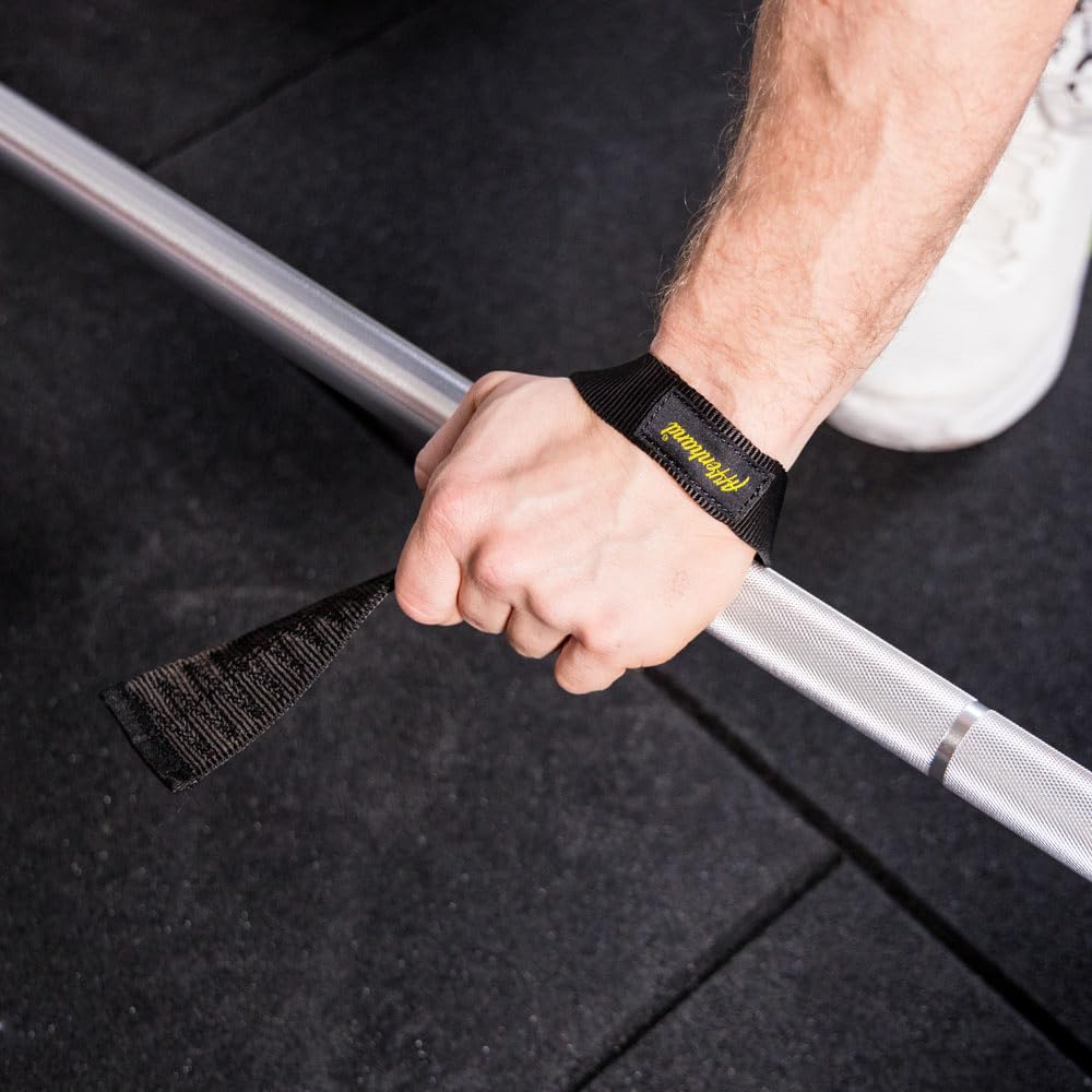 Affenhand Zughilfen (Paar) – Lifting Straps aus PA X-Tube, komfortabel ohne Einschneiden, bis 2.000 kg belastbar, schnell anzulegen, für Gewichtheben, Powerlifting und Krafttraining