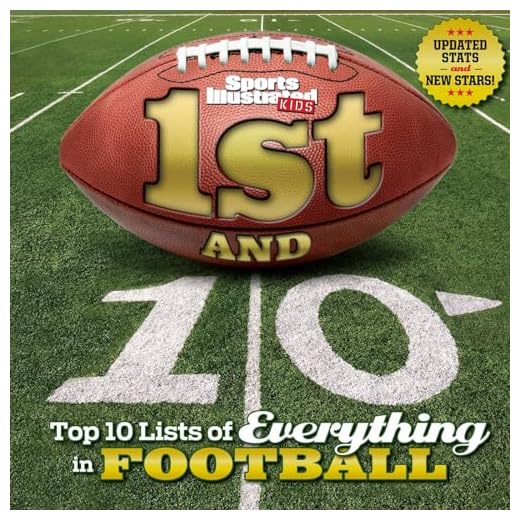 1st and 10 (Revised and Updated): Top 10 Lists of Everything in Football (Sports Illustrated Kids Top 10 Lists)